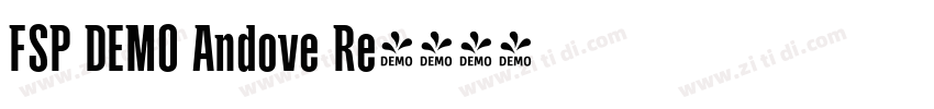 FSP DEMO Andove Re字体转换 FSP DEMO Andove Re字体转换